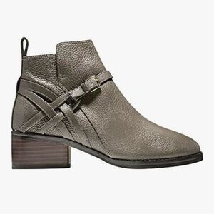 Cole Haan Women’s Ankle Booties With Buckle Accent